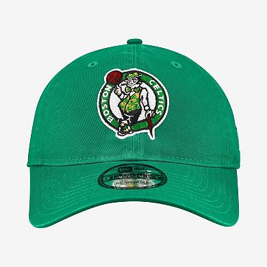 Men's New Era Kelly Green Boston Celtics Team 9TWENTY Adjustable Hat
