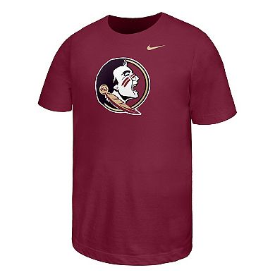 Youth Nike Garnet Florida State Seminoles Logo T-Shirt