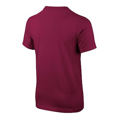 Youth Nike Garnet Florida State Seminoles Logo T-Shirt