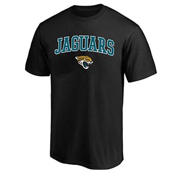 Men's Fanatics Black Jacksonville Jaguars Big & Tall Arch Logo T-Shirt