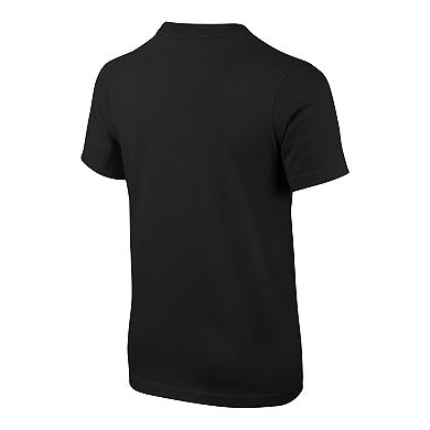 Youth Nike Black Iowa Hawkeyes Logo T-Shirt
