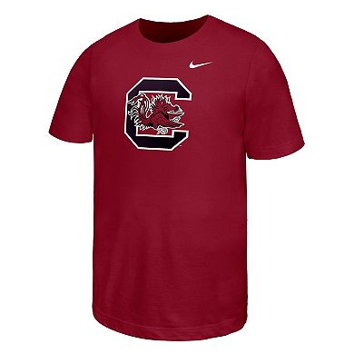 Youth Nike Garnet South Carolina Gamecocks Logo T-Shirt