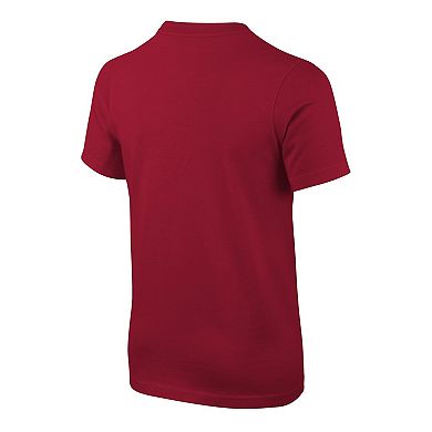 Youth Nike Garnet South Carolina Gamecocks Logo T-Shirt