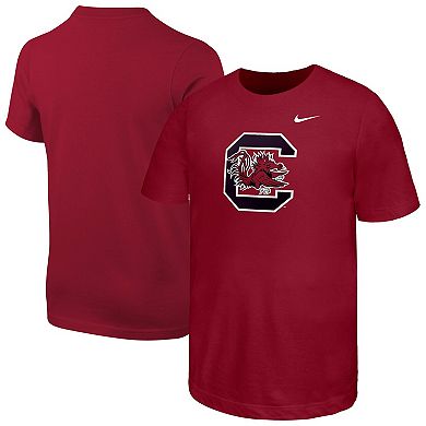 Youth Nike Garnet South Carolina Gamecocks Logo T-Shirt