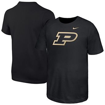 Youth Nike Black Purdue Boilermakers Logo T-Shirt