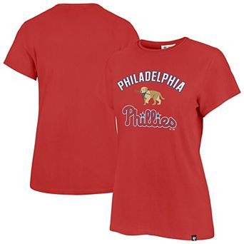 Women's '47 Red Philadelphia Phillies Regional Frankie T-Shirt