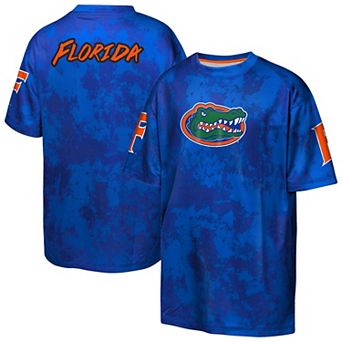 Youth Outerstuff Royal Florida Gators Off-Side Sublimated T-Shirt