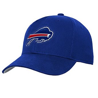 Youth Outerstuff Royal Buffalo Bills Pre-Curved Snapback Hat