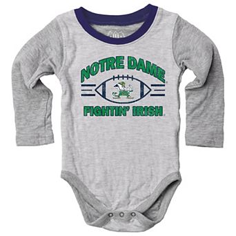 Infant Wes & Willy Gray Notre Dame Fighting Irish Jie Jie Hopper Set