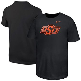 Youth Nike Black Oklahoma State Cowboys Logo T-Shirt