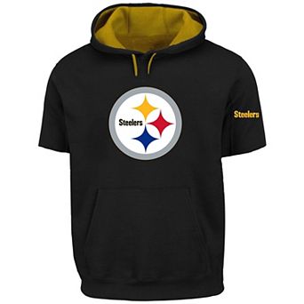 Men's Profile Black Pittsburgh Steelers Big & Tall Fleece Pullover Hoodie