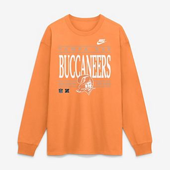 Men's Nike Orange Tampa Bay Buccaneers Red Zone Long Sleeve Max90 T-Shirt