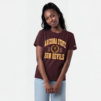 Women's Champion Maroon Arizona State Sun Devils Lifestyle T-Shirt