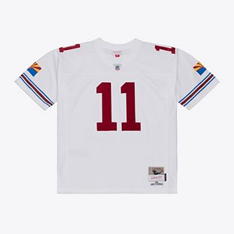 Men's Mitchell & Ness Larry Fitzgerald White Arizona Cardinals 2004 Legacy Replica Player Jersey