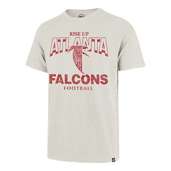 Men's '47 Natural Atlanta Falcons Head On Scrum T-Shirt