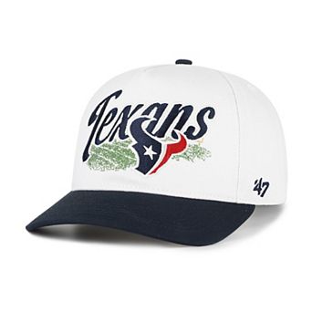 Men's '47 Cream Houston Texans Enfield Hitch Adjustable Hat