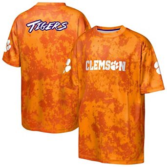 Youth Outerstuff Orange Clemson Tigers Off-Side Sublimated T-Shirt