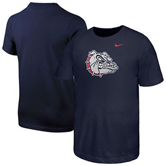 Youth Nike Navy Gonzaga Bulldogs Logo T-Shirt