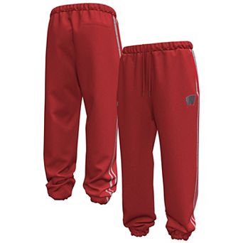 Men's Under Armour Red Wisconsin Badgers 2026 Lambeau Field Collection Icon Taped Pants