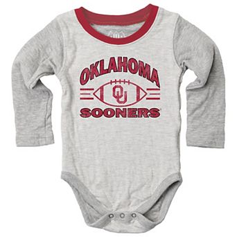 Infant Wes & Willy Gray Oklahoma Sooners Jie Jie Hopper Set
