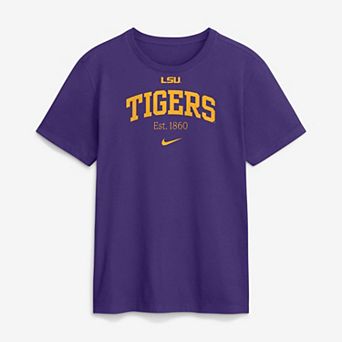 Men's Nike Purple LSU Tigers Academic Arch T-Shirt