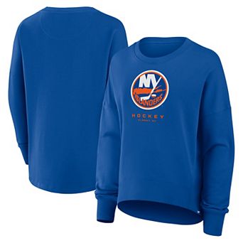 Women's Fanatics Royal New York Islanders Oversized Breakaway Sweatshirt