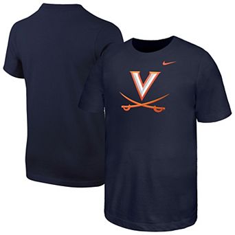Youth Nike Navy Virginia Cavaliers Logo T-Shirt