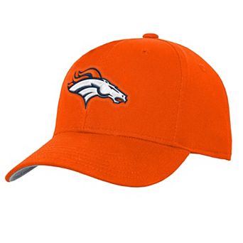 Youth Outerstuff Orange Denver Broncos Pre-Curved Snapback Hat