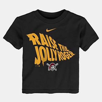 Toddler Nike Black Pittsburgh Pirates Hometown Local Collection T-Shirt