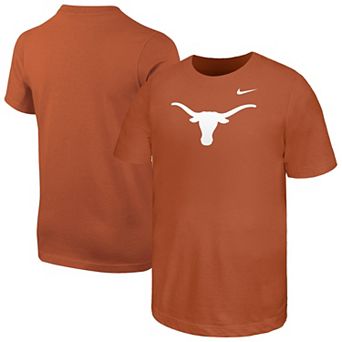 Youth Nike Texas Orange Texas Longhorns Logo T-Shirt