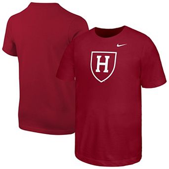 Youth Nike Crimson Harvard Crimson Logo T-Shirt