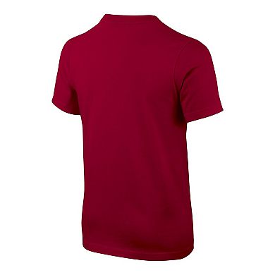Youth Nike Cardinal Iowa State Cyclones Logo T-Shirt