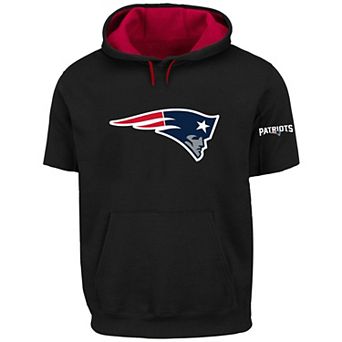 Men's Profile Black New England Patriots Big & Tall Fleece Pullover Hoodie