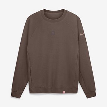 Men's Nike Brown San Francisco 49ers Full Defense Dri-FIT Primary Sweatshirt