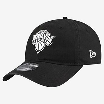 Men's New Era Black New York Knicks 9TWENTY Adjustable Hat