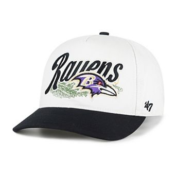Men's '47 Cream Baltimore Ravens Enfield Hitch Adjustable Hat