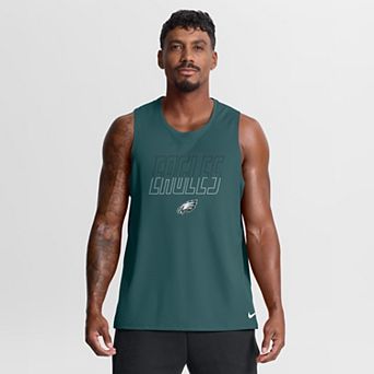 Men's Nike Midnight Green Philadelphia Eagles Kickoff Miler Dri-FIT Tank​ Top