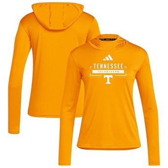Women's adidas Tennessee Orange Tennessee Volunteers D4T Long Sleeve Hooded T-Shirt