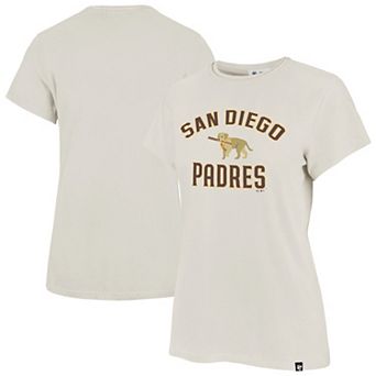 Women's '47 Sand San Diego Padres Regional Frankie T-Shirt