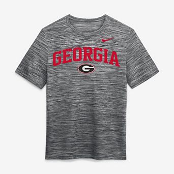 Men's Nike Anthracite Georgia Bulldogs Primetime Arch Logo Velocity Dri-FIT T-Shirt