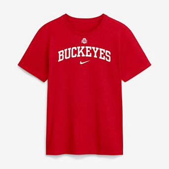 Men's Nike Scarlet Ohio State Buckeyes Academic Arch T-Shirt