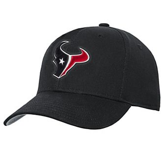 Youth Outerstuff Navy Houston Texans Pre-Curved Snapback Hat