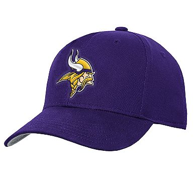 Youth Outerstuff Purple Minnesota Vikings Pre-Curved Snapback Hat
