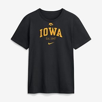 Men's Nike Black Iowa Hawkeyes Academic Arch T-Shirt