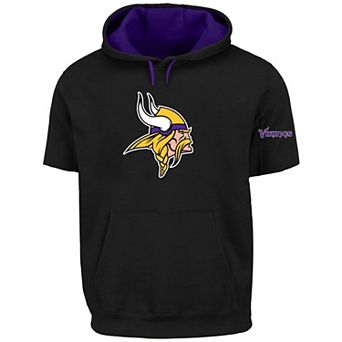 Men's Profile Black Minnesota Vikings Big & Tall Fleece Pullover Hoodie