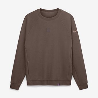 Men's Nike Brown Buffalo Bills Full Defense Dri-FIT Primary Sweatshirt