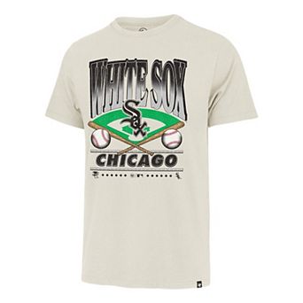Men's '47 Tan Chicago White Sox Straight Shot Two Franklin T-Shirt