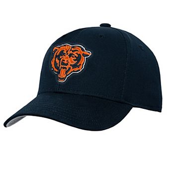 Youth Outerstuff Navy Chicago Bears Pre-Curved Snapback Hat