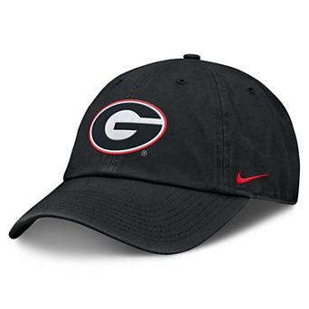 Men's Nike Black Georgia Bulldogs Club Dri-FIT Adjustable Hat