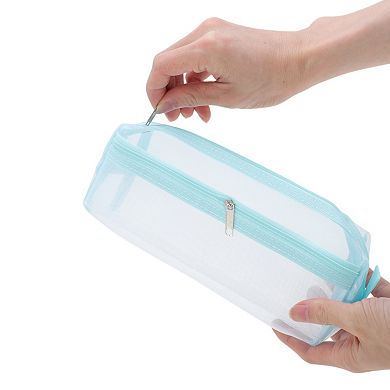 8.27"x2.36"x3.35" Multifunctional Pencil Case Organizer for Office Supplies 1 Pc